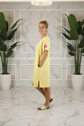 Life Label maxi jurk geel - nieuw model
